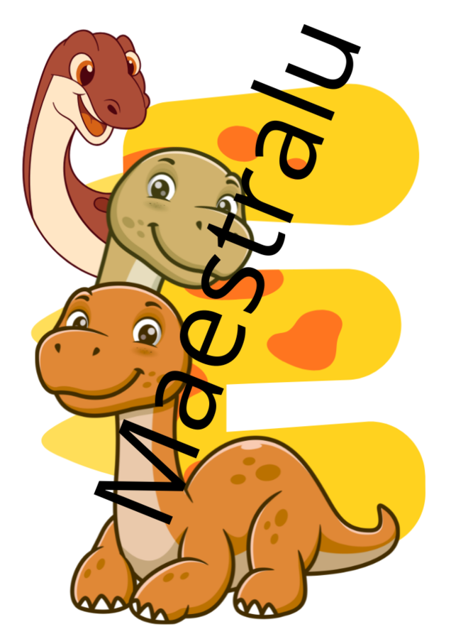 Striscione di Benvenuti a tema DINOSAURI