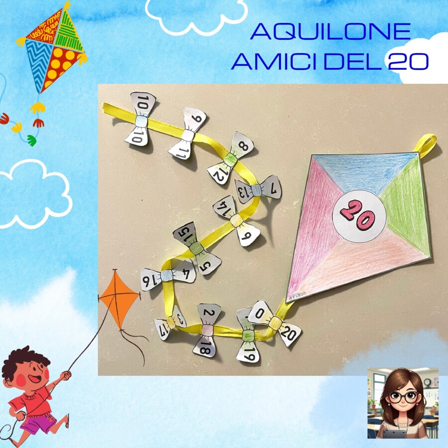 Aquilone degli amici del 20 da costruire