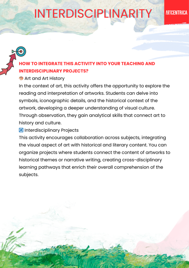 Enhancing creative writing through artistic observation