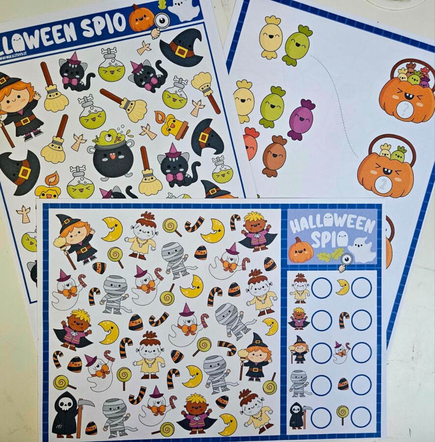 🎃 Halloween in classe – 30 schede + giochi stampabili
