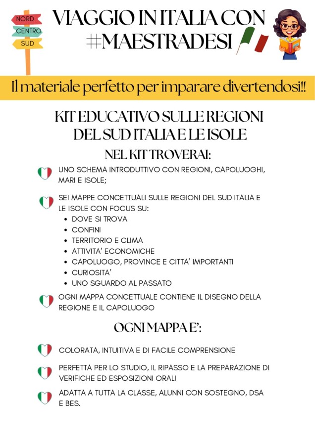 LE REGIONI DEL SUD + ISOLE