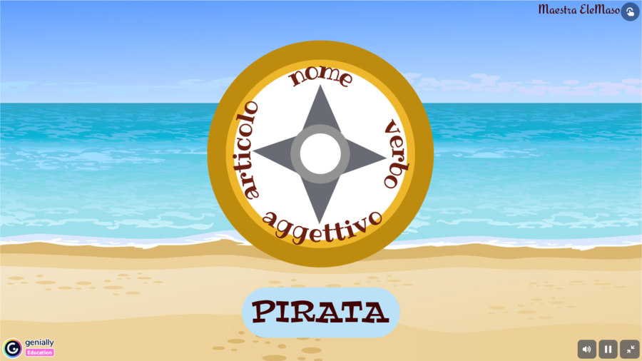 Sfida grammaticale tra i flutti del mare