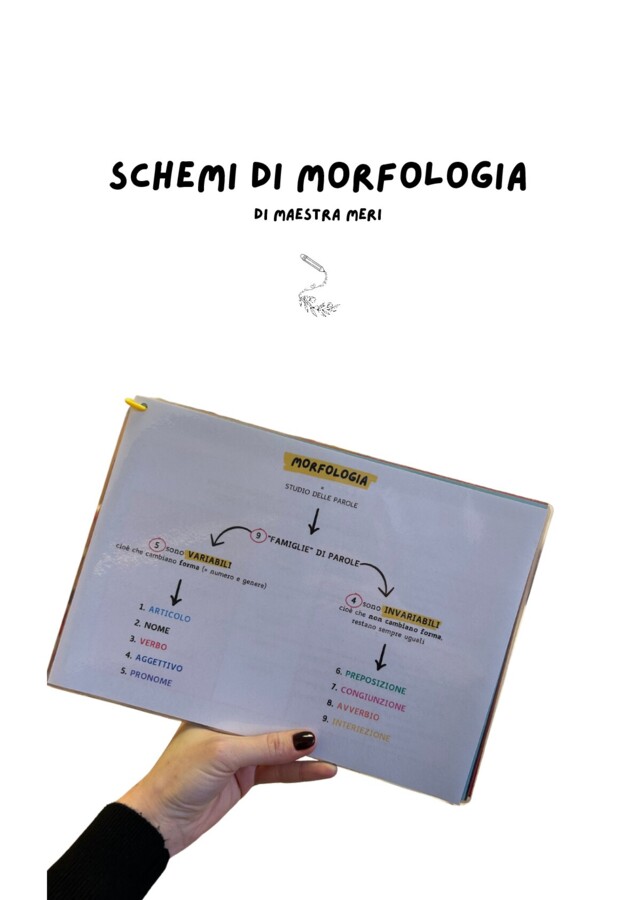 Schemi di morfologia