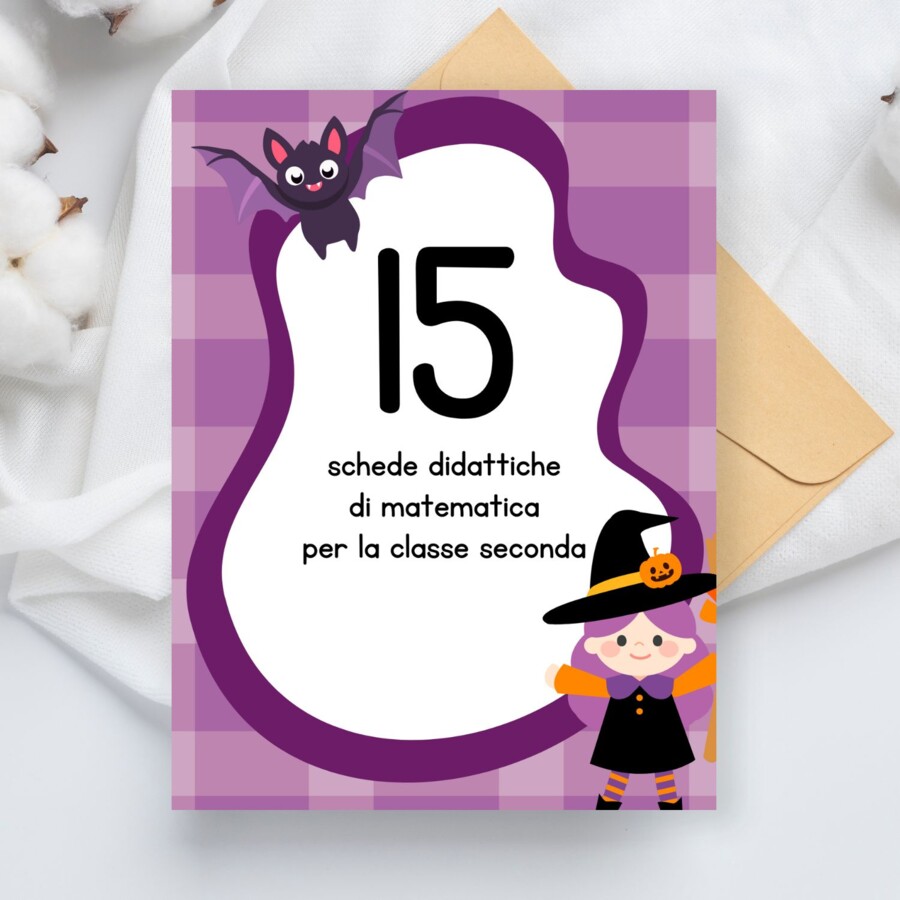 La strega Matelda e le moltiplicazioni – schede di matematica per la classe seconda
