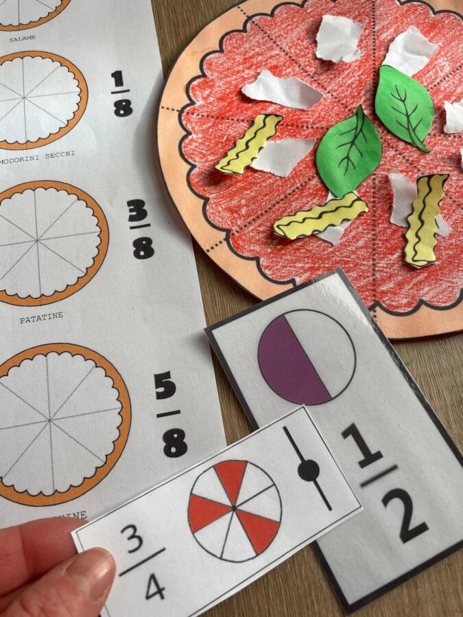 GIOCHIAMO CON LE FRAZIONI (5 ATTIVITA')