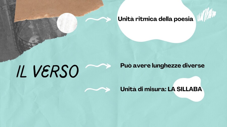 I PRINCIPALI ELEMENTI DEL TESTO POETICO