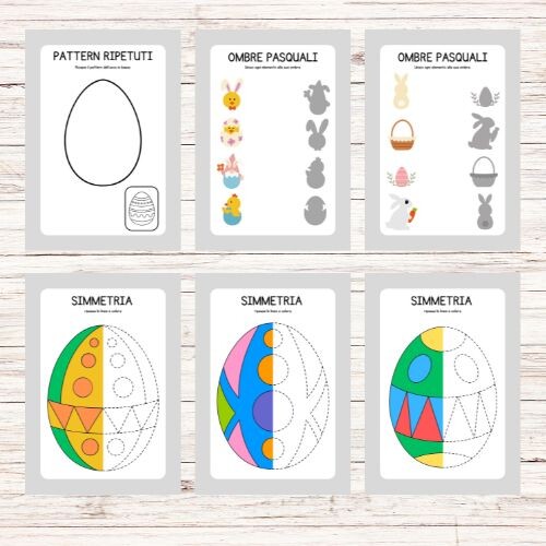 Schede didattiche Pasqua - Mega Bundle