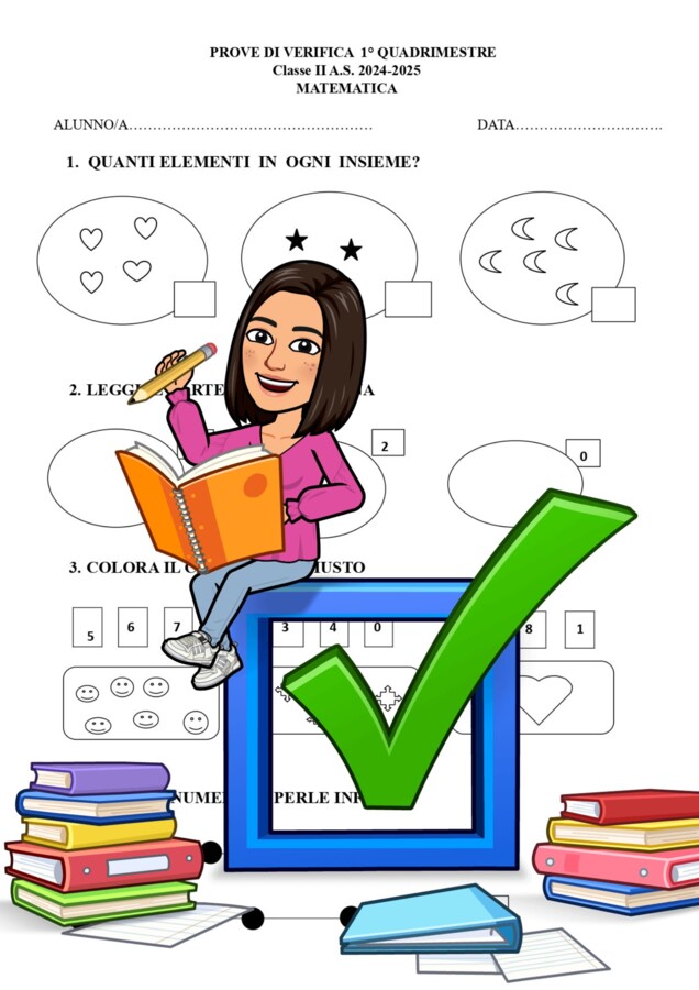 Verifica di matematica per alunni con BES