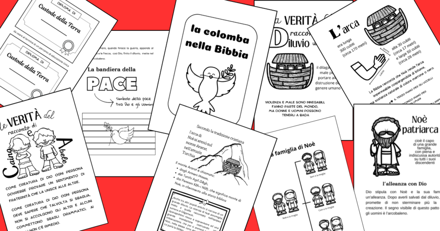 dalla Creazione alla Torre di Babele - schede per comprendere la Bibbia