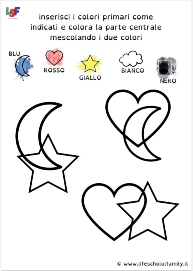 Colori Primari e Secondari