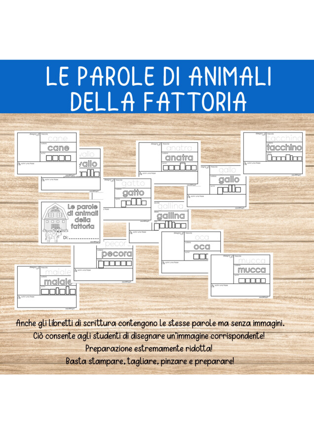 LE PAROLE DELLA FATTORIA
