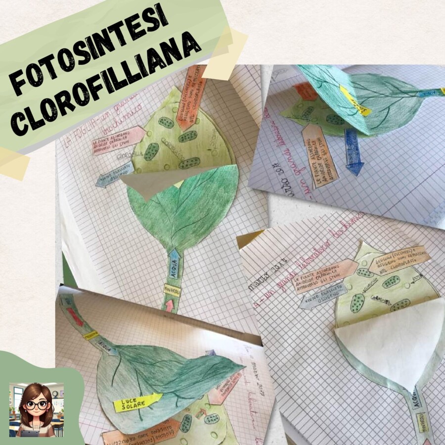 La foglia: un grande laboratorio biochimico (fotosintesi clorofilliana)
