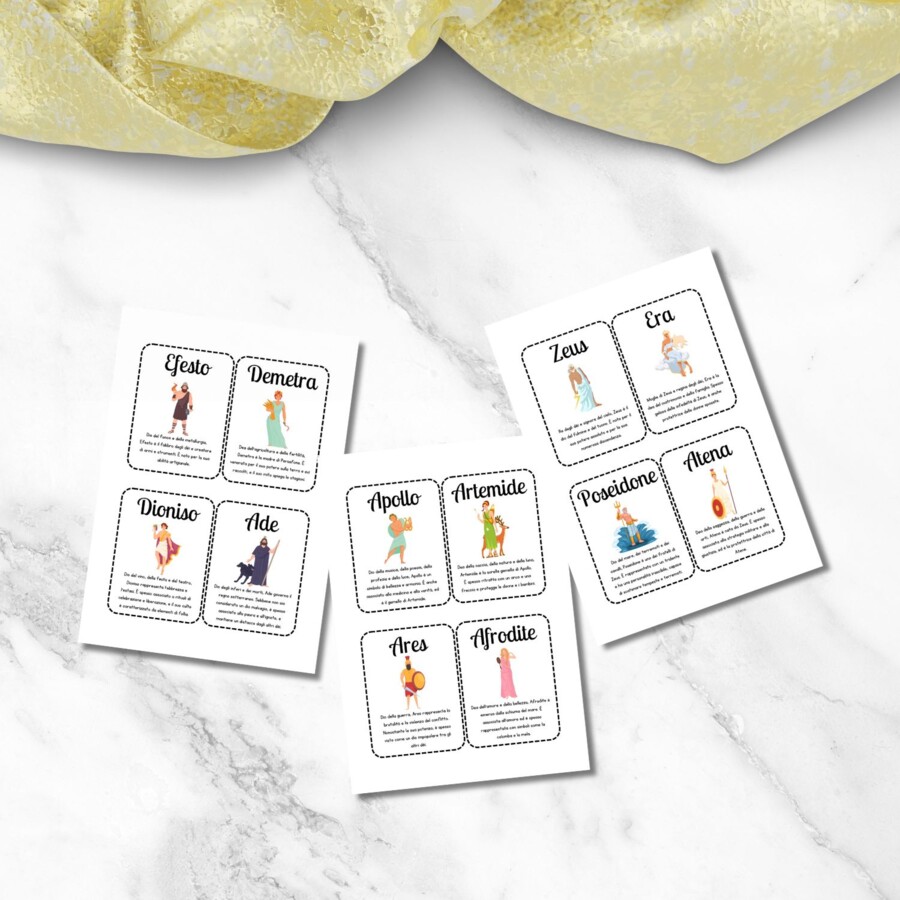 Flashcards divinità greche