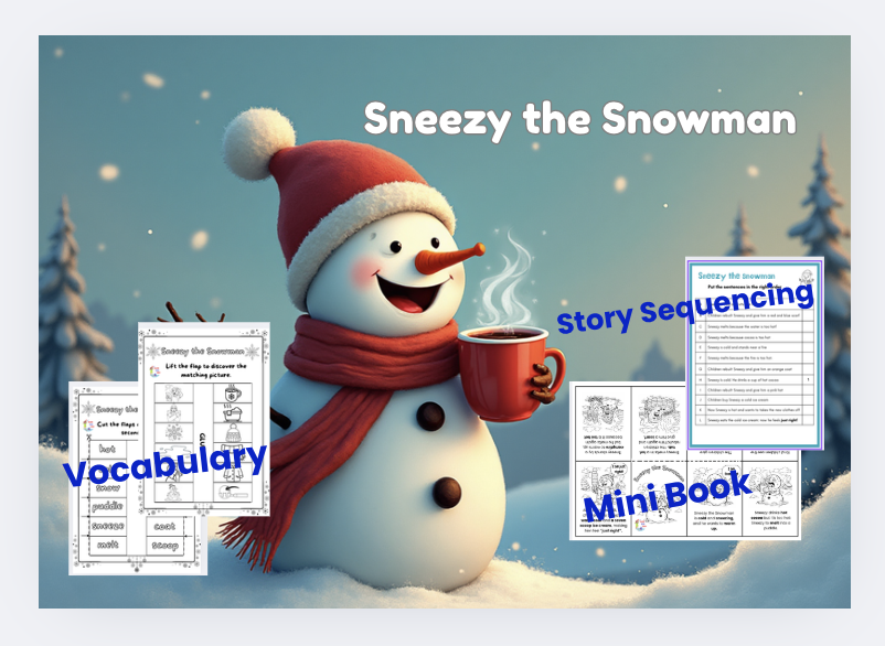 Winter Storytelling: Sneezy the Snowman