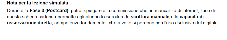LEZIONE SIMULATA (E ALTRO PER LA PROVA ORALE DEL CONCORSO)