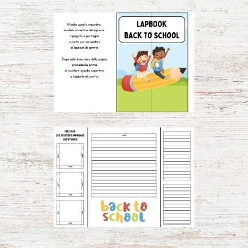 Lapbook Back To School