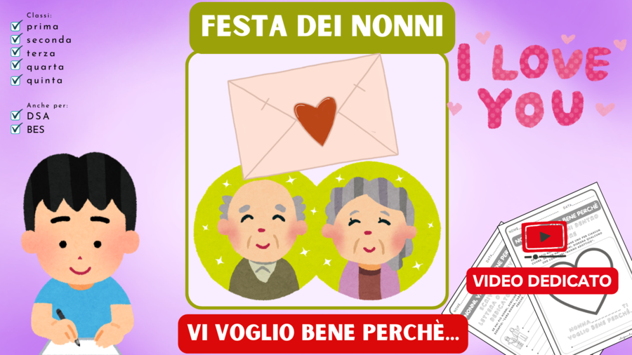 FESTA DEI NONNI - NONNI VI VOGLIO BENE PERCHE'...