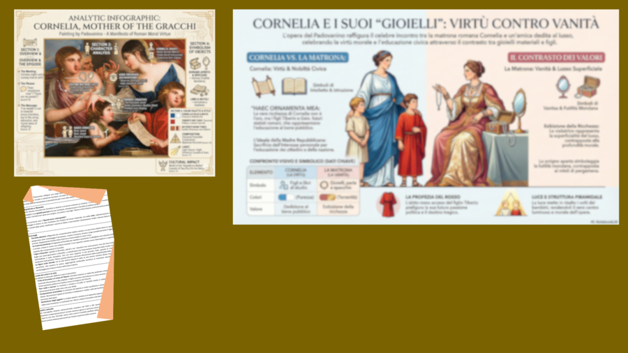 Arte: Cornelia, madre dei Gracchi