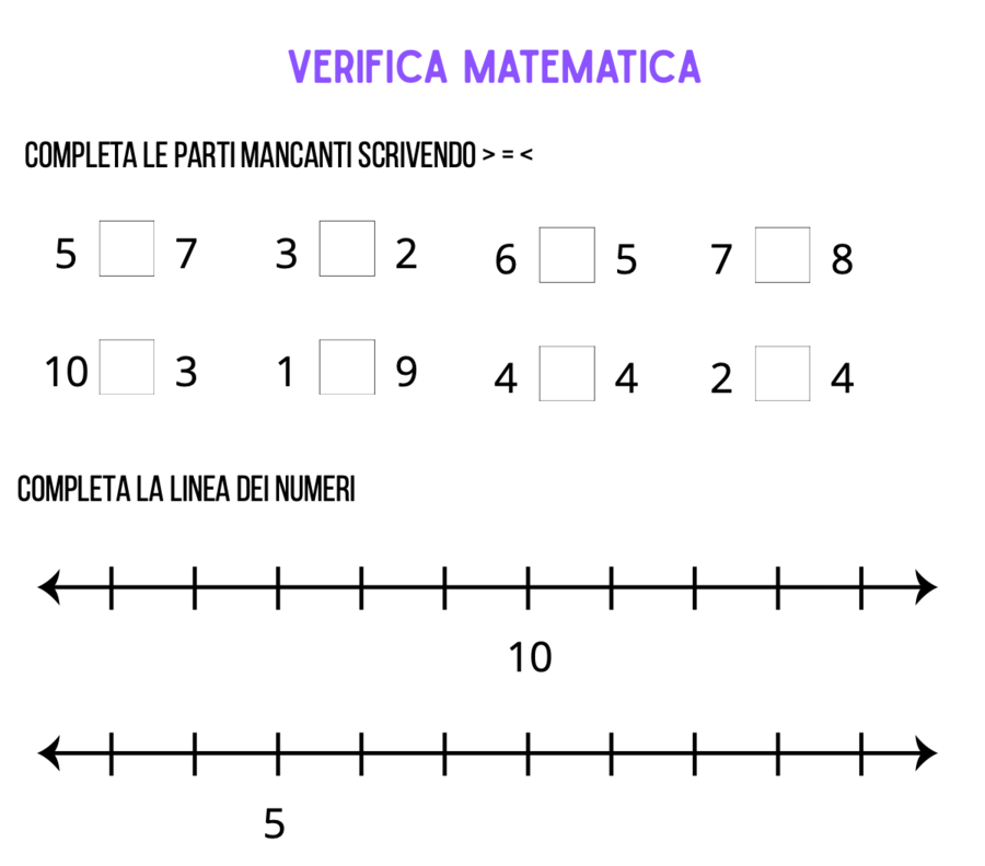 Verifica Matematica
