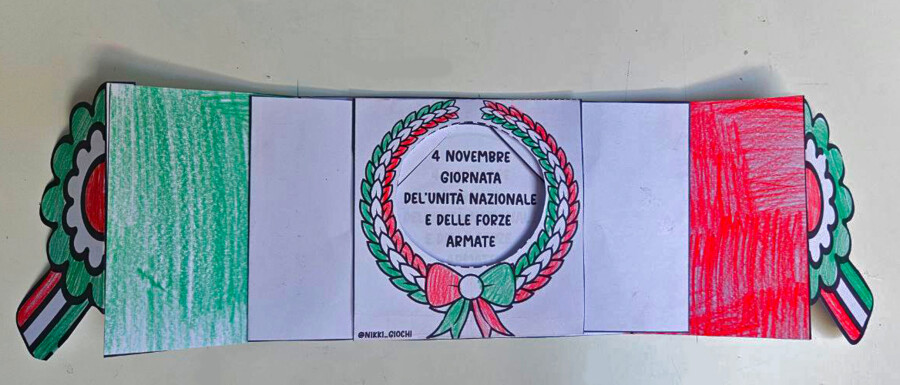 CARTELLINA PER GIORNATA dell’Unità Nazionale e delle Forze Armate ( 4 novembre)
