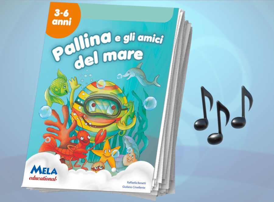 Pallina e gli amici del mare - libro con canzoni