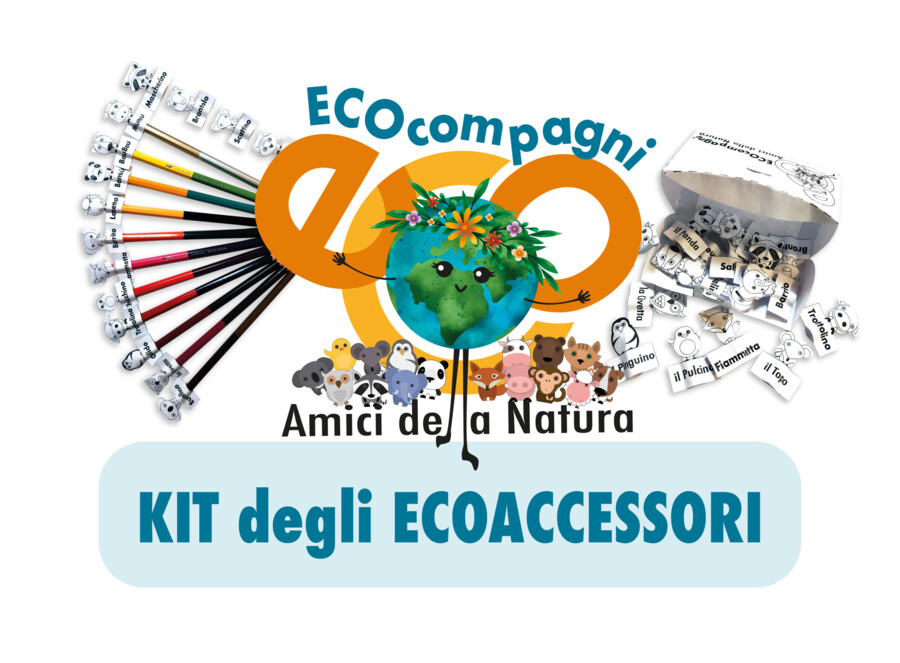 "KIT ECOACCESSORI" ecoASTUCCIO + 16 ecoTAPPINI