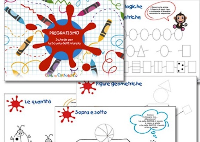 Schede di pregrafismo per la scuola dell'infanzia