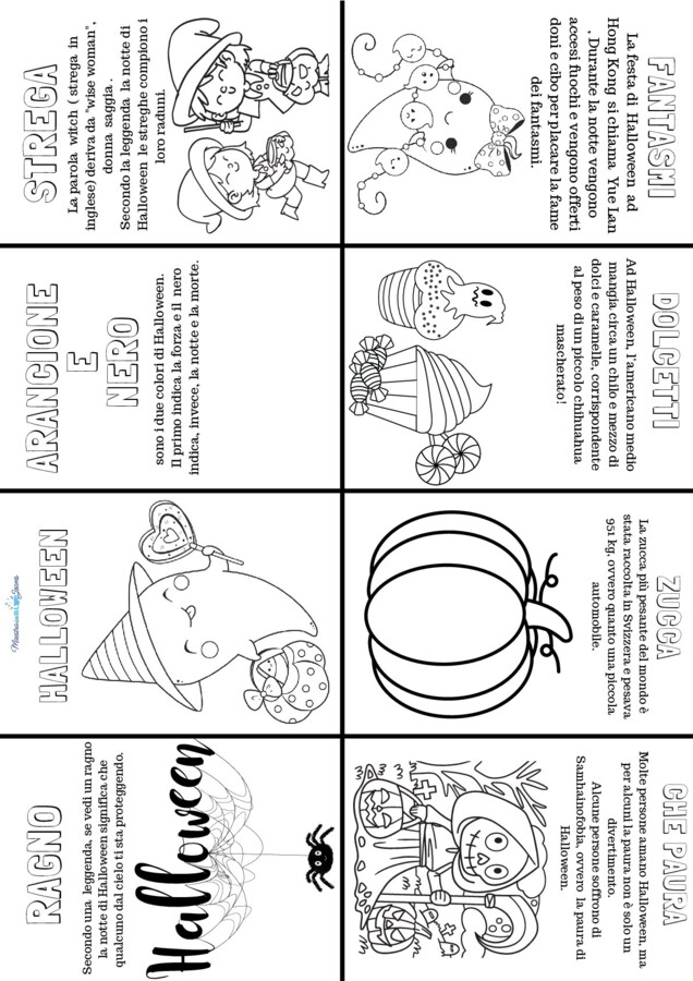 Mini-book Halloween