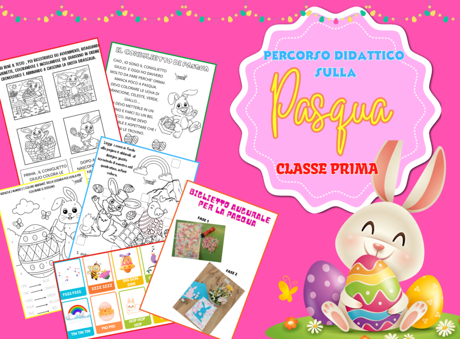 Pasqua classe prima : percorso interdisciplinare
