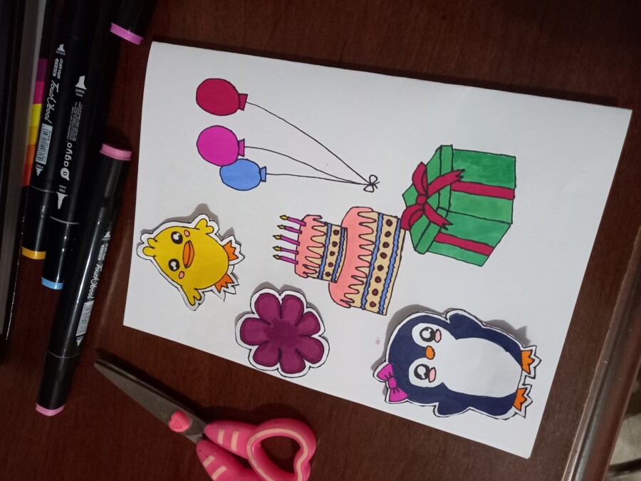 🎂 Biglietto di Compleanno Interattivo: Crea, Colora e Personalizza!