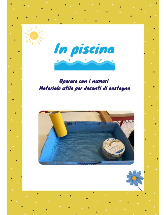In piscina - Operare con i numeri