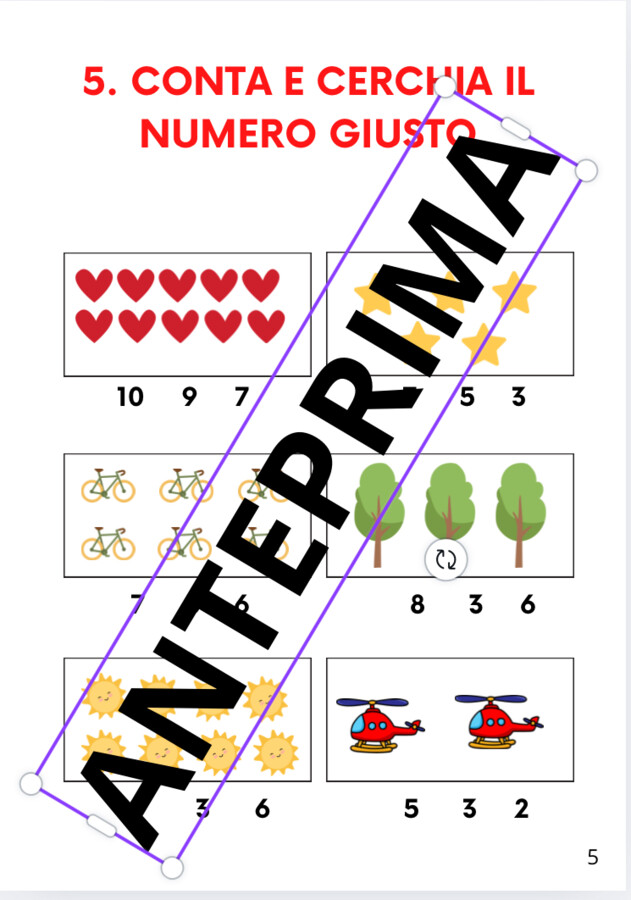 Compiti di Natale di matematica classe prima