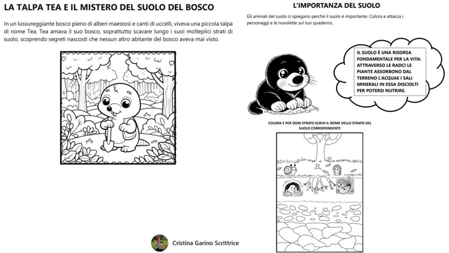 "LA TALPA TEA E IL MISTERO DEL SUOLO DEL BOSCO"