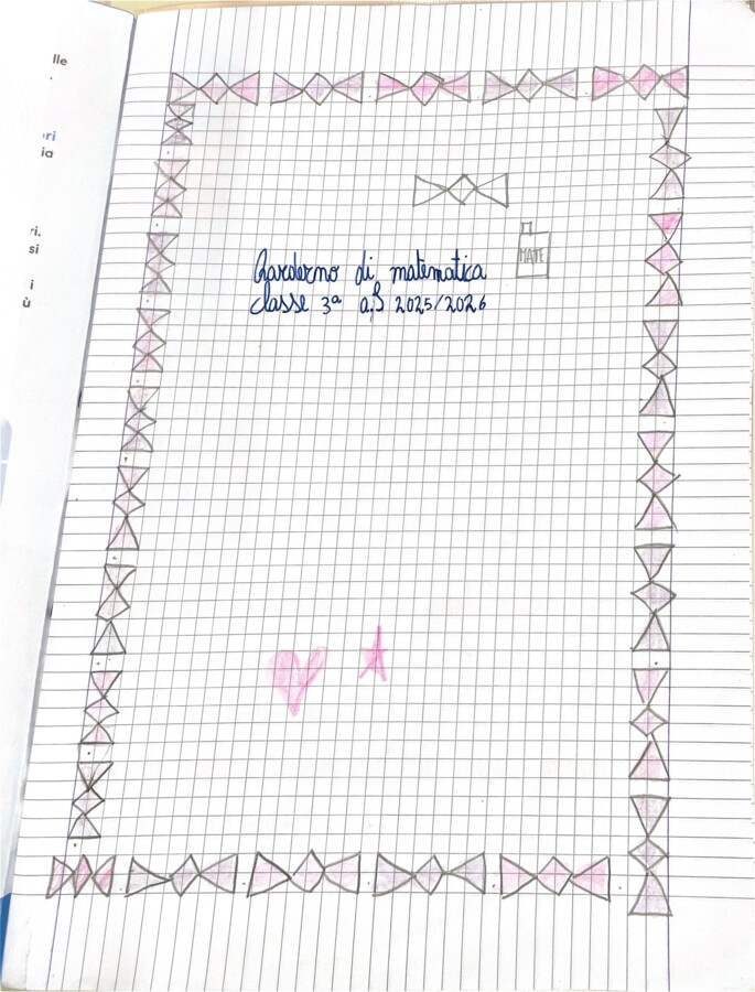 Matematica in classe terza – Esempio reale di lavoro quotidiano sul quaderno (tempi, spazi, scansione)