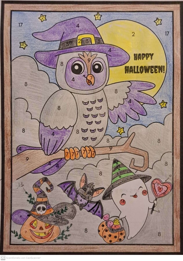 Attività di Halloween - Espressioni spaventose