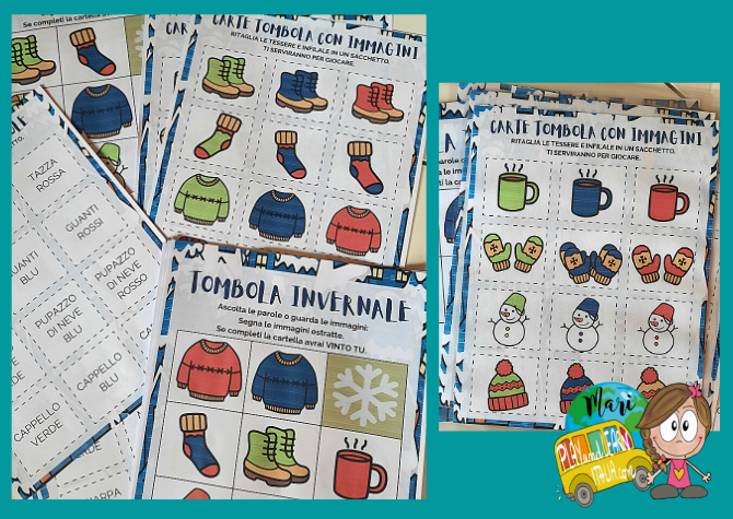 TOMBOLA INVERNALE PER BAMBINI
