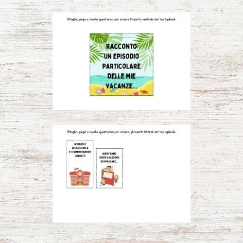 Lapbook Back To School