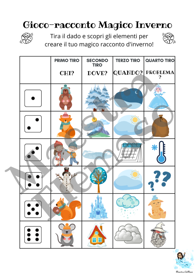 Gioco-racconto: Magico inverno