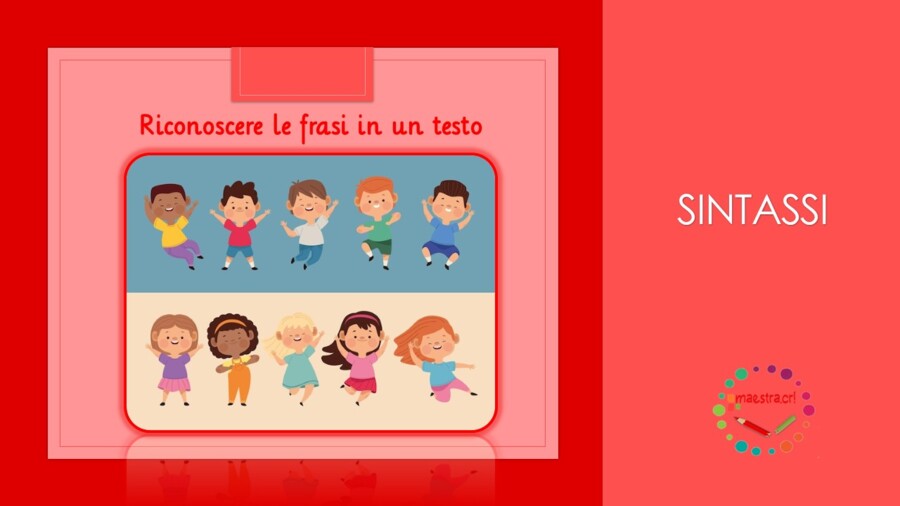 Riconoscere le frasi in un testo