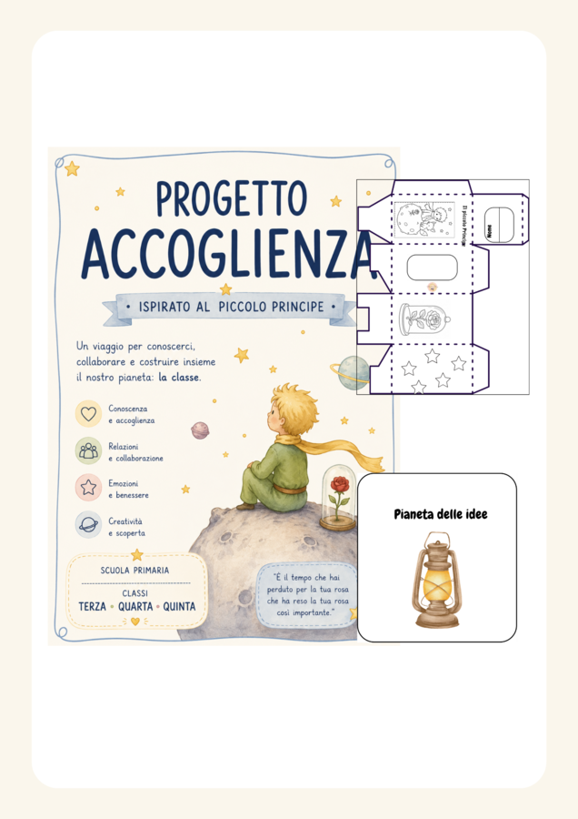 Progetto Accoglienza ispirato a Il Piccolo Principe