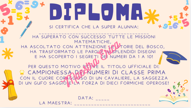CONTAMY - Storie e Filastrocche da Disegnare per i Numeri da 1 a 10 | Classe 1ª Scuola Primaria