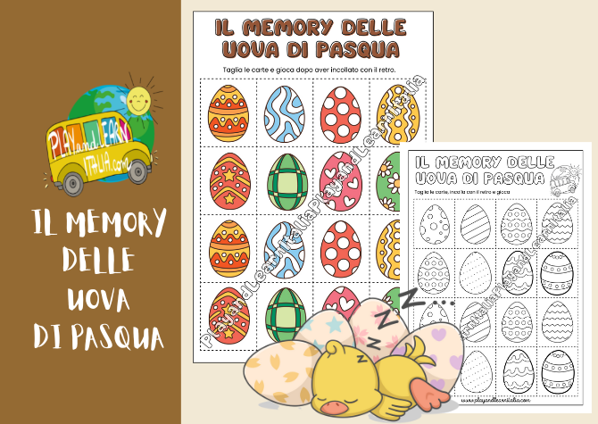 IL MEMORY DELLE UOVA DI PASQUA
