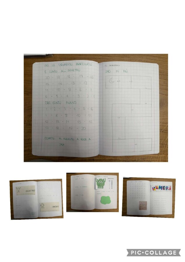 Quaderno completo matematica classe prima