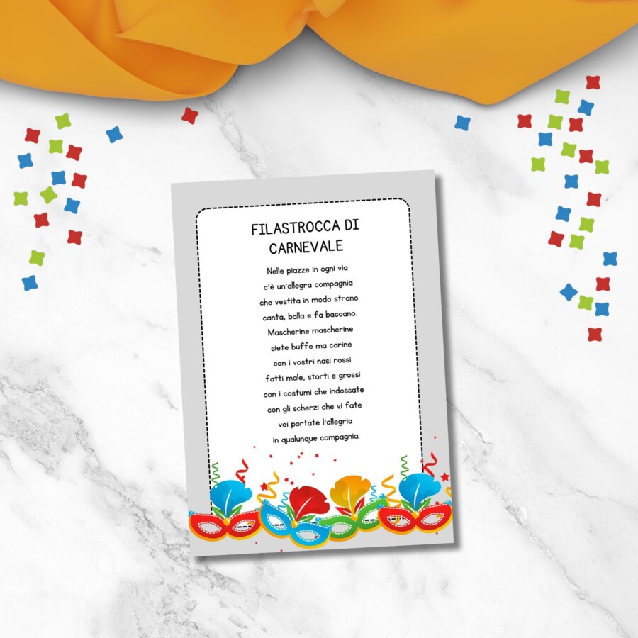 Filastrocca di Carnevale