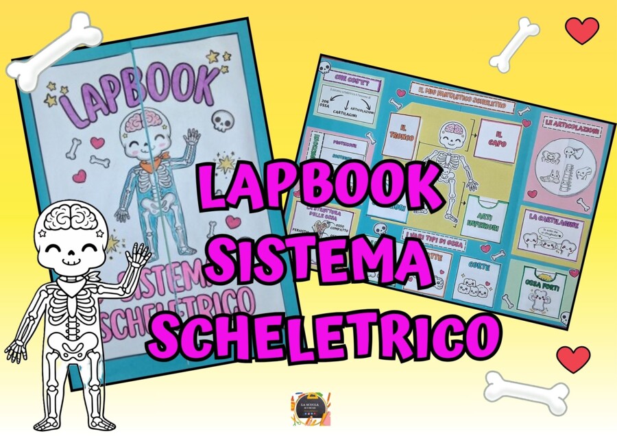 Lapbook Il Sistema Scheletrico