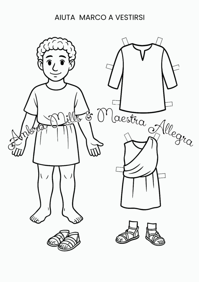 MARCO E LUCIO: DUE BAMBINI DELL' ANTICA ROMA