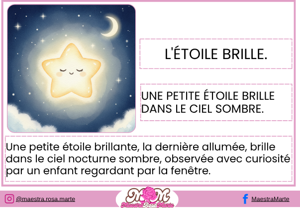 Je commence à lumière!