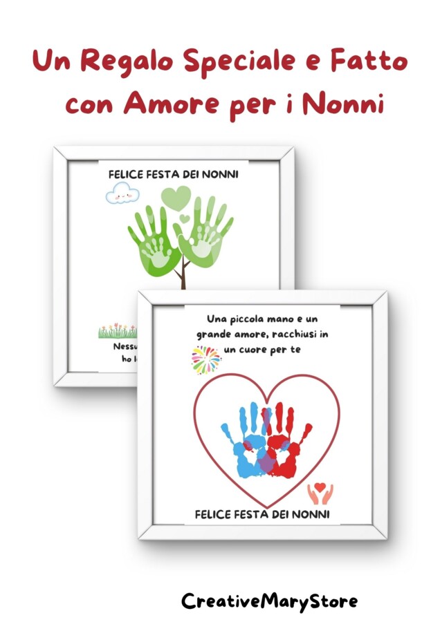 Un Regalo Speciale e Fatto con Amore per i Nonni