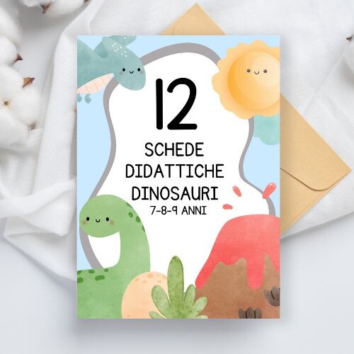 Schede didattiche sui dinosauri