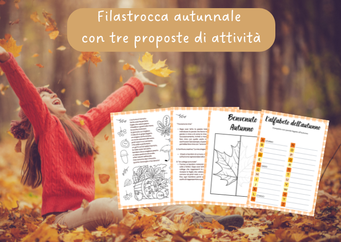 Filastrocca autunnale con tre proposte di attività